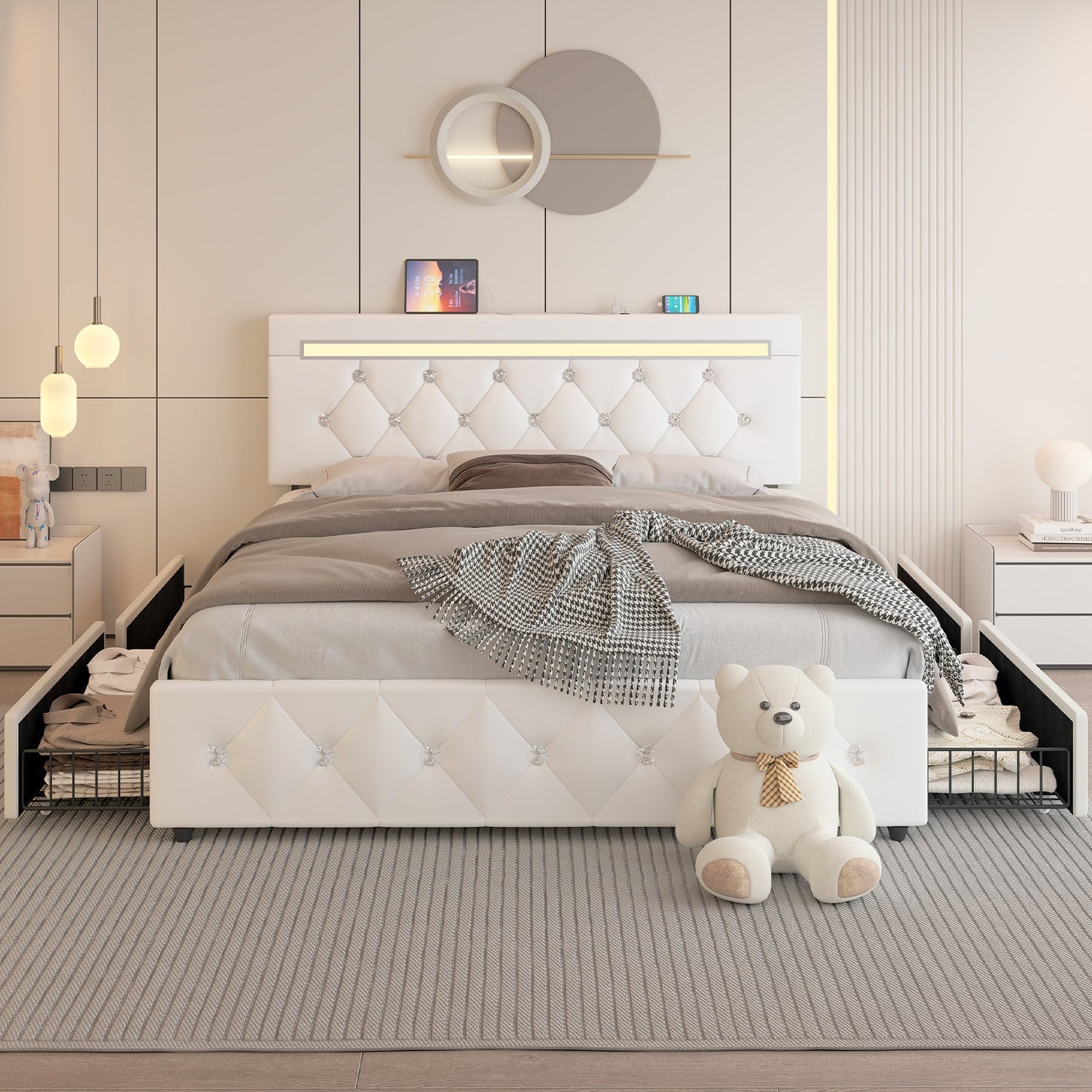 Upholstered Bed Frame